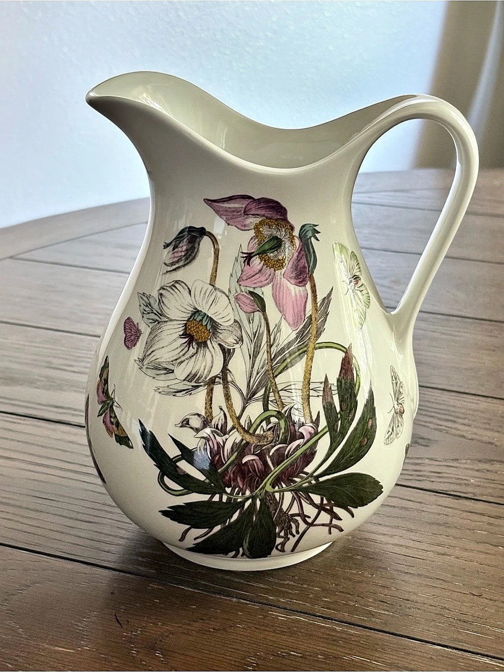 Authentic Vintage Portmeirion Botanic Garden 56oz Romantic Pitcher/Ewer